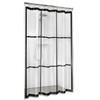 Pattern Transparent Checkered Bathroom Shower Curtain Waterproof Partition Tool