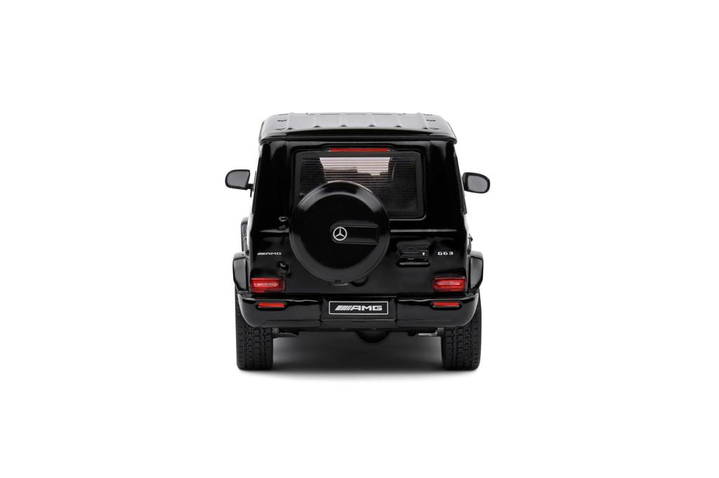 Solido Mercedes-Benz 1/43 Scale Diecast Model Car: Benz G-Class G63 AMG 2018 (Black) [Parallel Import]
