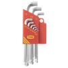Tone BSB900S Short Neck Ball Point Wrench Includes 9 Pieces (TONE) L-Shaped Set, Inch,