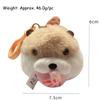 Wiggly Tail Best Friend Plush Fabric Keychain Buckle Cute Cartoon Plush Bag Charm