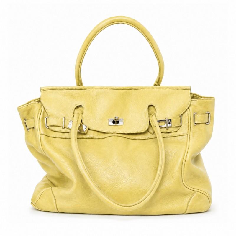 Large Soft PU Tote Bag Women