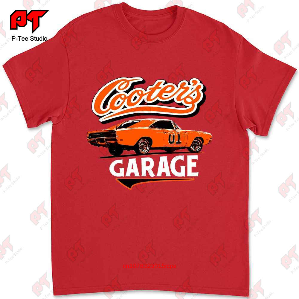 Cooters Garage General Lee 01 T Shirt Size Large Gray 1RL5 S