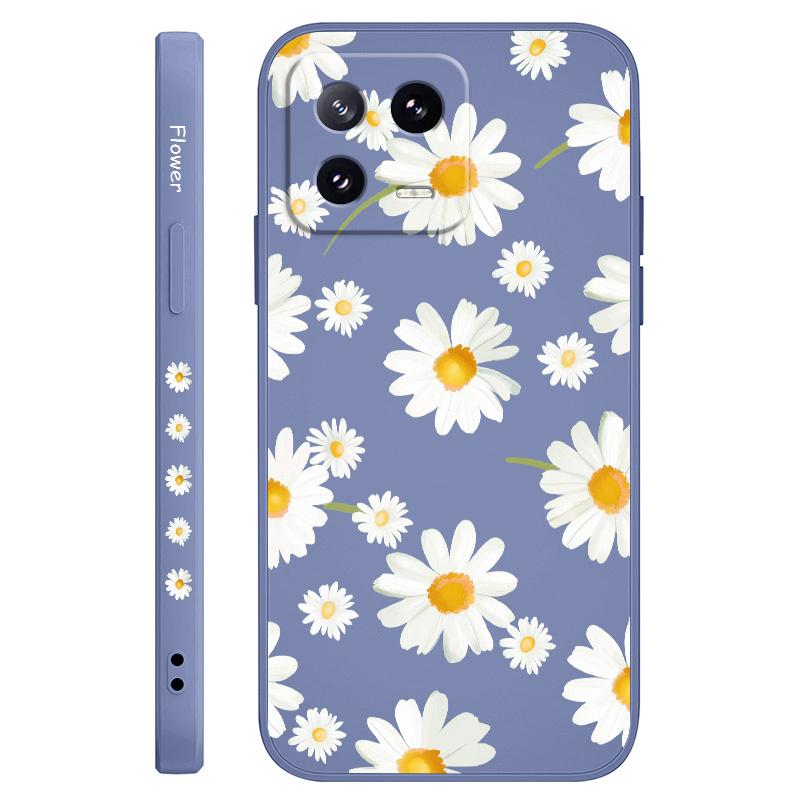 

Flying Daisies Phone Case For Xiaomi Mi 15 14 14T 13 13T 12 12X 12T 12S 11 11T 10 10T 9 9T Pro Lite Liquid Silicone Cover 15
