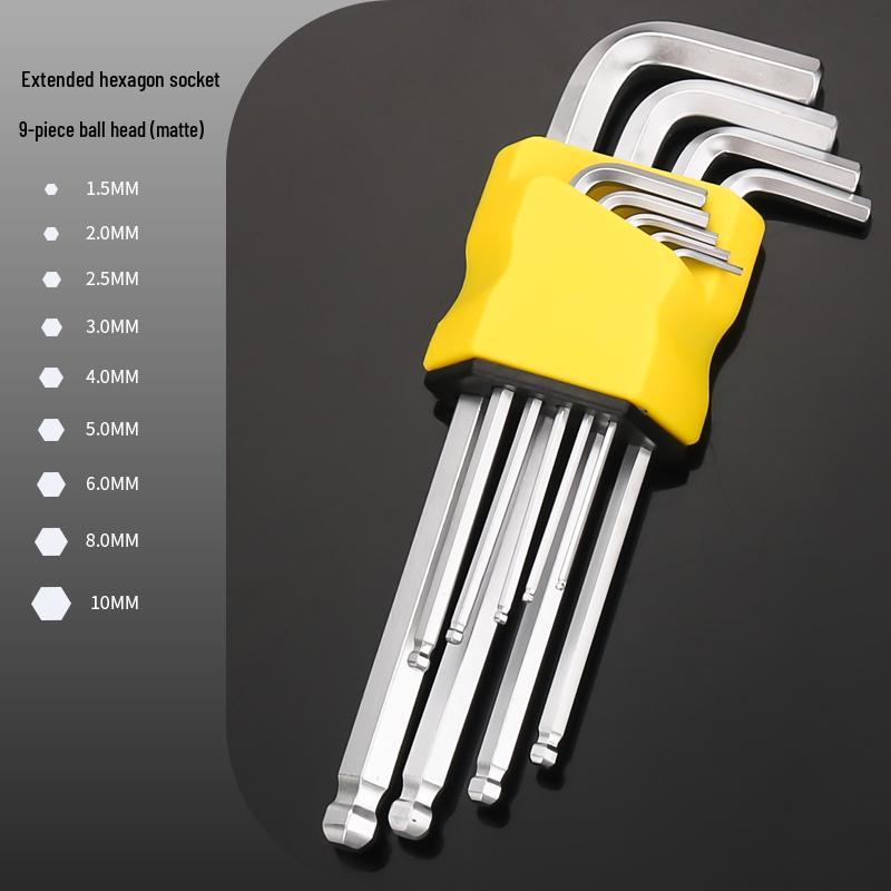 6-Point Torx and Metric Hex Wrench Set