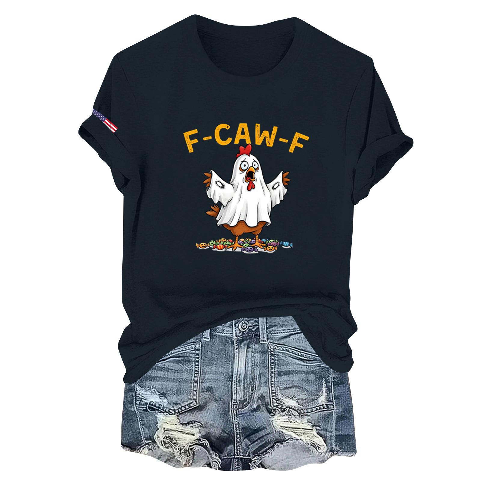 

Футболки с короткими рукавами для женщин, модные топы, легкие и мягкие повседневные летние наряды, одежда XXL тёмно-синий