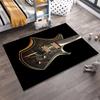 Guitar Design Pattern Rug Non-slip rug suitable for living room and bedroom sofas