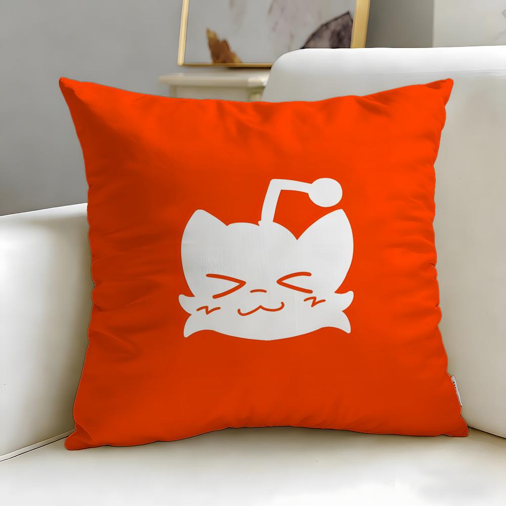 cartoon character Boykisser Silly Cushion Cover Soft & Easy-Wash Pillow Case – Versatile for Couch, Bed, Travel and Office