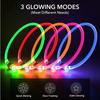 Led obojek pro psy Luminous usb Obojek pro kočky a psy Nastavitelný LED obojek s prevencí proti ztrátě LED světla pro psy Doplňky pro domácí mazlíčky