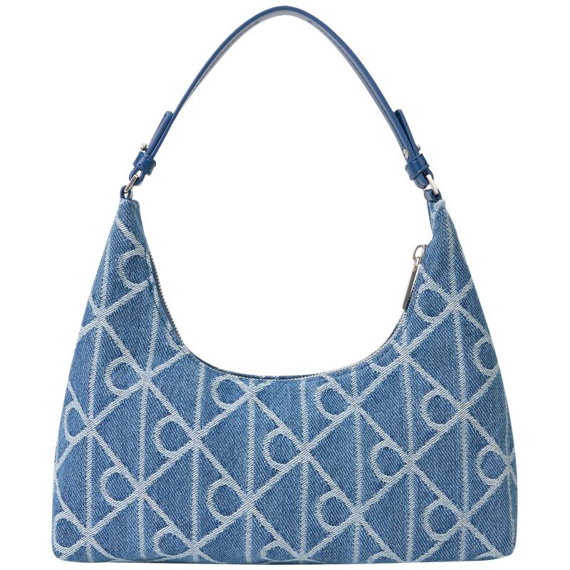 Calvin Klein Monogram Jacquard Shoulder Bag One Size