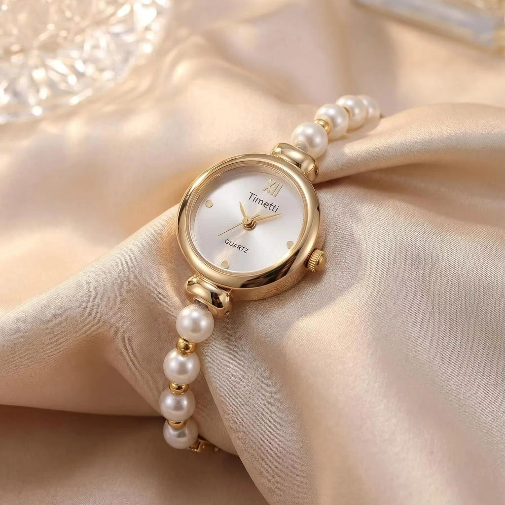 1 Piece of New Style Light Luxury Fashionable Roman Numeral Bracelet Quartz Watch