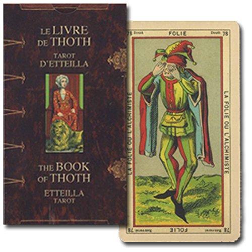 Book of Thoth Ettila Tarot Japanese Booklet Included "Pocket Manual"