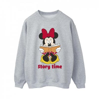 Damen/Damen Minnie Mouse Story Time Sweatshirt