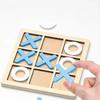 Children's Logical Thinking Mental Board Game Parent-child Early Education XO Chess Puzzle Toddler Toys Wooden