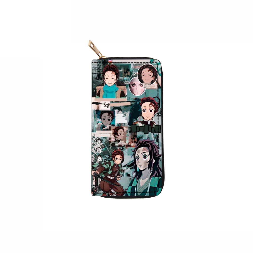 

Мультяшный призрак убить длинный кошелек на молнии кошелек клатч