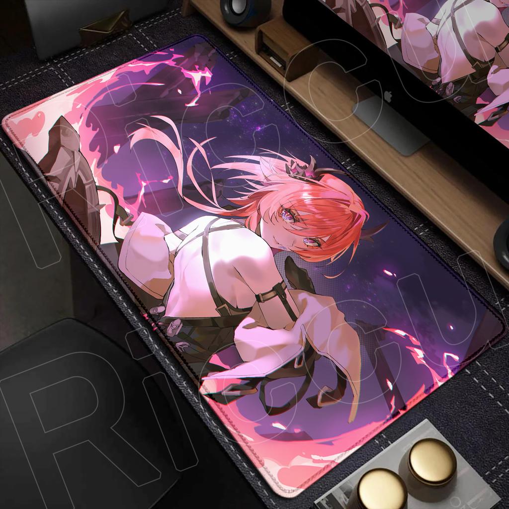 HD Printing Arknights Endfield Mouse Pad Anime Girl Laevatein Mousepad Large Gamer XXL Laptop Rug Gaming PC Accessories Desk Mat