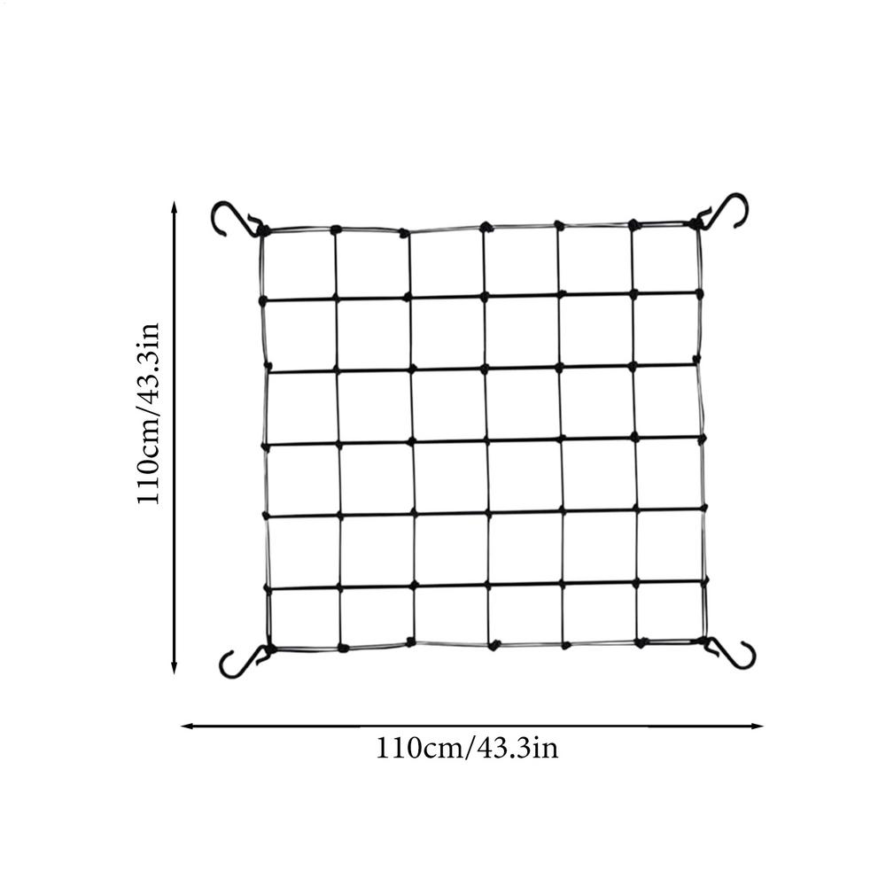 String Trellis Garden Trellis Net Elastic Wire Grid With 4 Hooks For Vegetable Cucumber Tomato Pea Bean Grape Flower