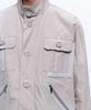 Rssc Denim Mixed Cotton Field Jacket - Gray