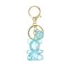 Iridescent Little Bear Keychain with Bow Tie - Acrylic Bag Charm Blind Box