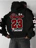 Europäisches und Amerikanisches Neues Herren Herbst Trainings Letter Print Weiches und Bequemes Kapuzenpullover Outdoor Sport Oberteil