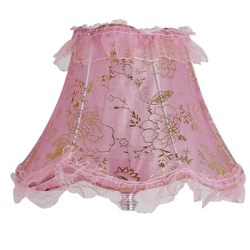 European Style Lampshade Home Decor Retro Light Lamp Cover European Vintage High-End Cloth Art Bead Lace Lampshade