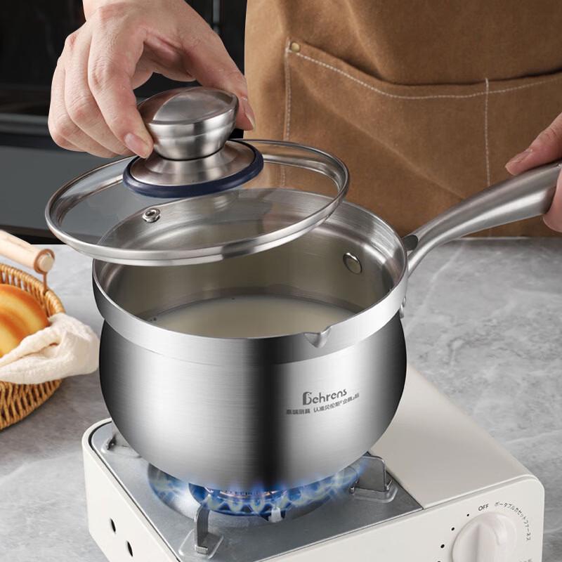 Behrens Penguin 3-Ply Stainless Steel Milk Pot