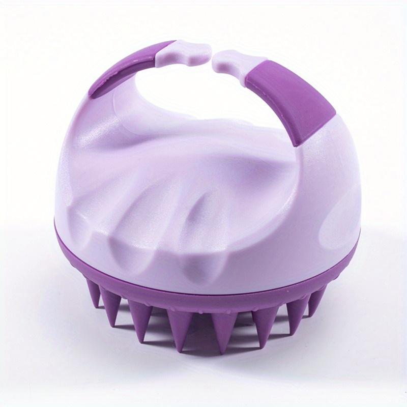 Shampoo Head Scalp Massage Brush Silicone Soft Skin Friendly Hair Washing Massager Comb SPA Massage Brush Beauty Hair Tool Salon