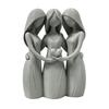 Sisters Friendship Statue 3D Printed 3 Sisters Figurine for Living Room Office Dorm Apartment Home Decor Heartfelt Gift for Women