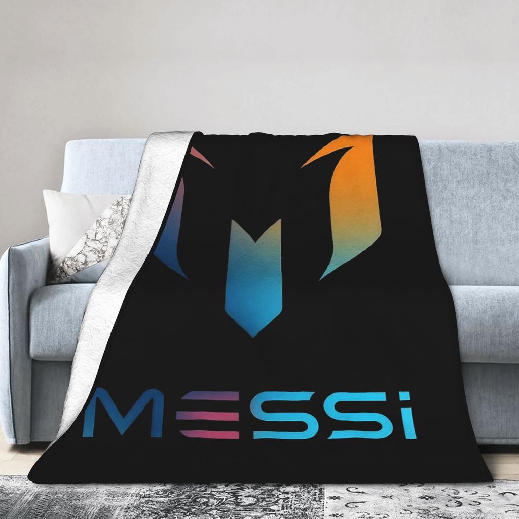 Argentina Number 10 Football Soccer Blanket Flannel Decoration Messied Portable Warm Throw Blanket for Home Couch Bedding Throws