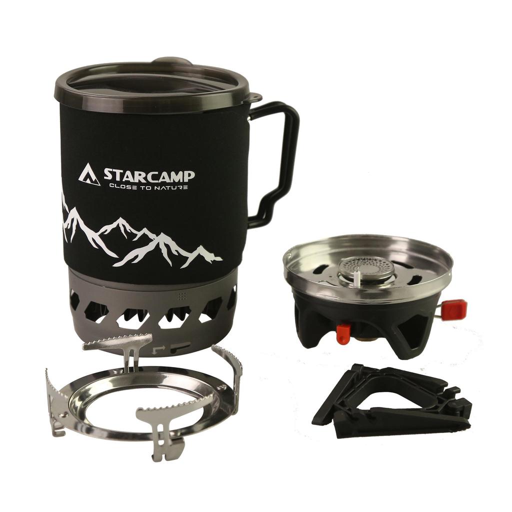 1100ML Portable Outdoor Camping Gas Stove & Cookware Set