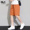 Baleno Men's S&K Ice Silk Quick-Dry Casual Shorts