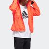 Adidas O2 Windbreaker Colorblock Jacket Men Outerwear Orange Red FM9420