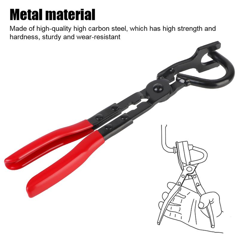 Exhaust Hanger Removal Puller Exhaust Pipe Gasket Removal Plier Car Exhaust Rubber Pad Pliers Anti-Slip Handle Tools