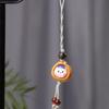 Sandalwood Cute Cartoon Chestnut Garlic Pendant Phone Strap Keychain