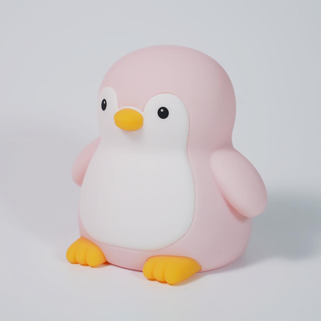 Xiaomi Penguin Night Light Couple Gift, Cute Desk Decoration, Soft Silicone Sleep Companion Light, Birthday, Valentine's Day.
