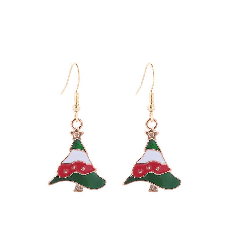 Christmas Earrings: Small Santa, Reindeer, Snowman Studs