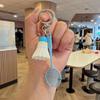 Xiaohongshu Badminton Keychain: Sports Fan Backpack Decor Pendant
