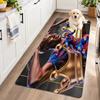 Flannel Kitchen Mat Lamine Yamal Soft Area Rug Non Slip Floor Carpet Home Decoration