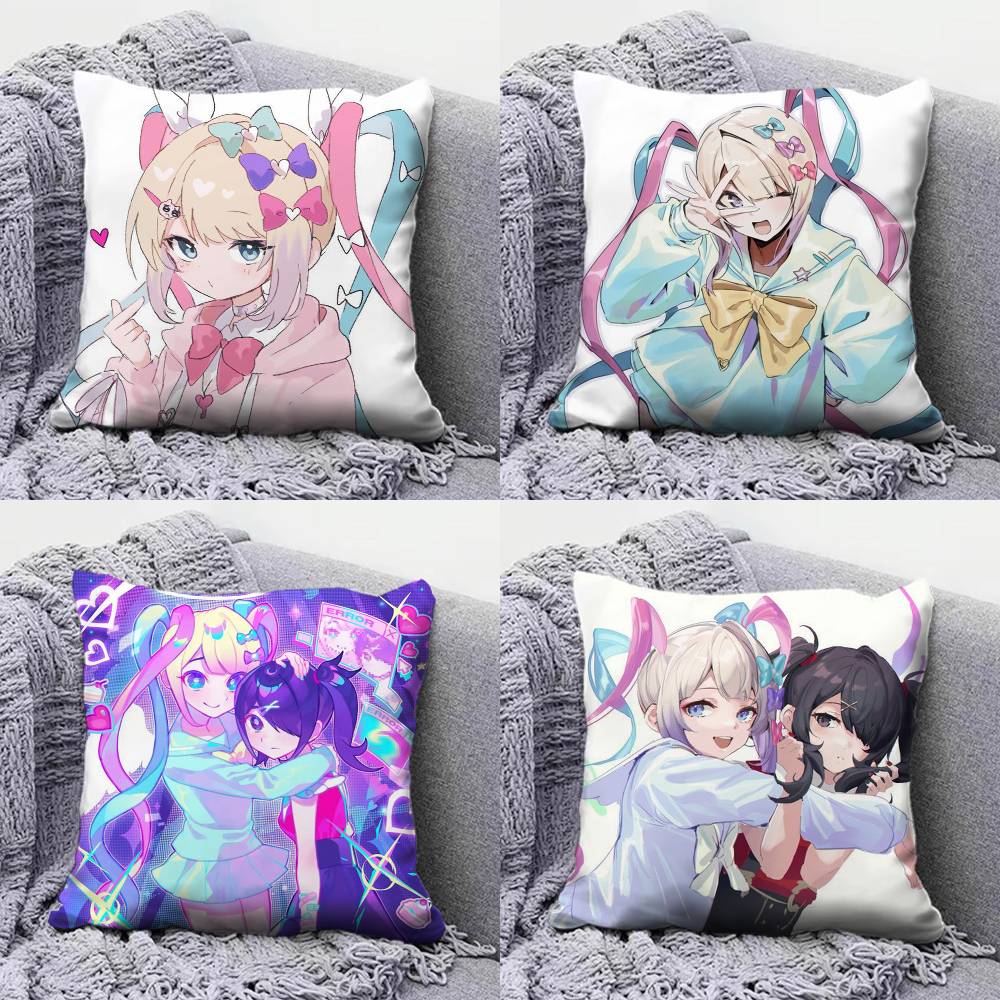 Needy Streamer Overload Game Home Sofa Cushion Covers and Aecorative Custom Pillow Covers