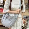 Simple Lazy Wind Bag Women's Literary and Artistic Large-capacity Messenger Bag Student Shoulder Bag Leisure Sports Tote Bag