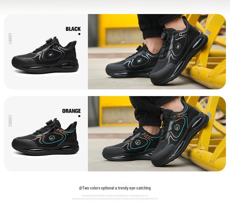 Universal Safety Work Shoes: Anti-smash, Anti-puncture, Shock-absorbing, Wear-resistant Technology for All Seasons