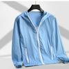 Thin Style Light Comfort Breathable Simple Sunscreen Ice Shreds Hooded Leisure Quick Drying Outdoors Men's Outerwear Summer