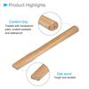 CoCud Set of 2 Replacement Axe Handles, 35cm/14" Oak, Square Shape, Comfortable Grip, Wooden - (Use: Oval Eye for Hatchet Hammers)