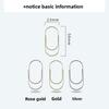 50PCS Large Size 50mm Paper Clip Metal Cartoon Color Decorative Office File Student Notebook Organizer