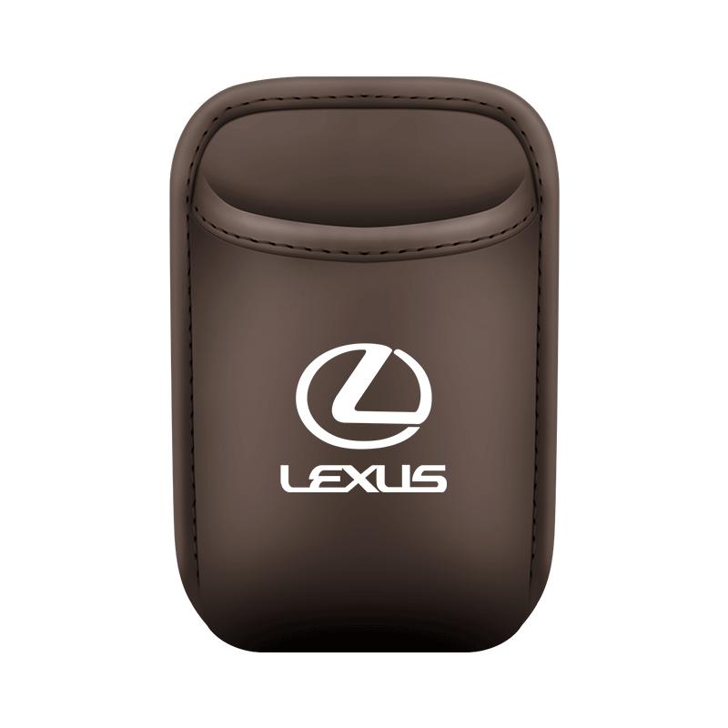 PU Leather Car Cup Holder Organizer Box For Lexus ES GS IS LS RX NX UX LX GX RC LC RZ CT HS SC ES350 RX350 RX450h LS500h LC500 V