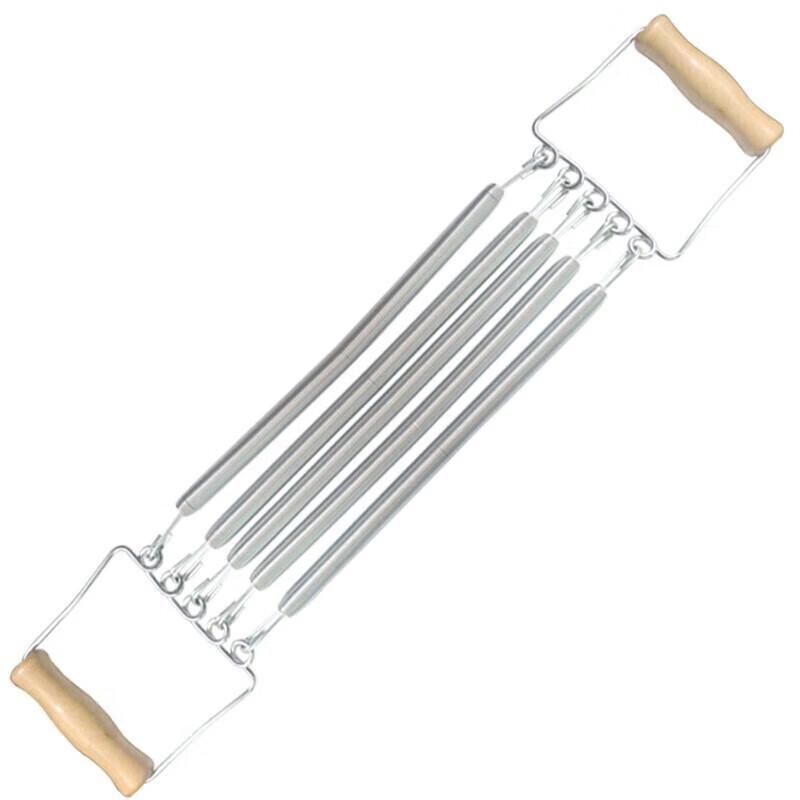 Iron Triangle Wooden Handle Spring Chest Expander