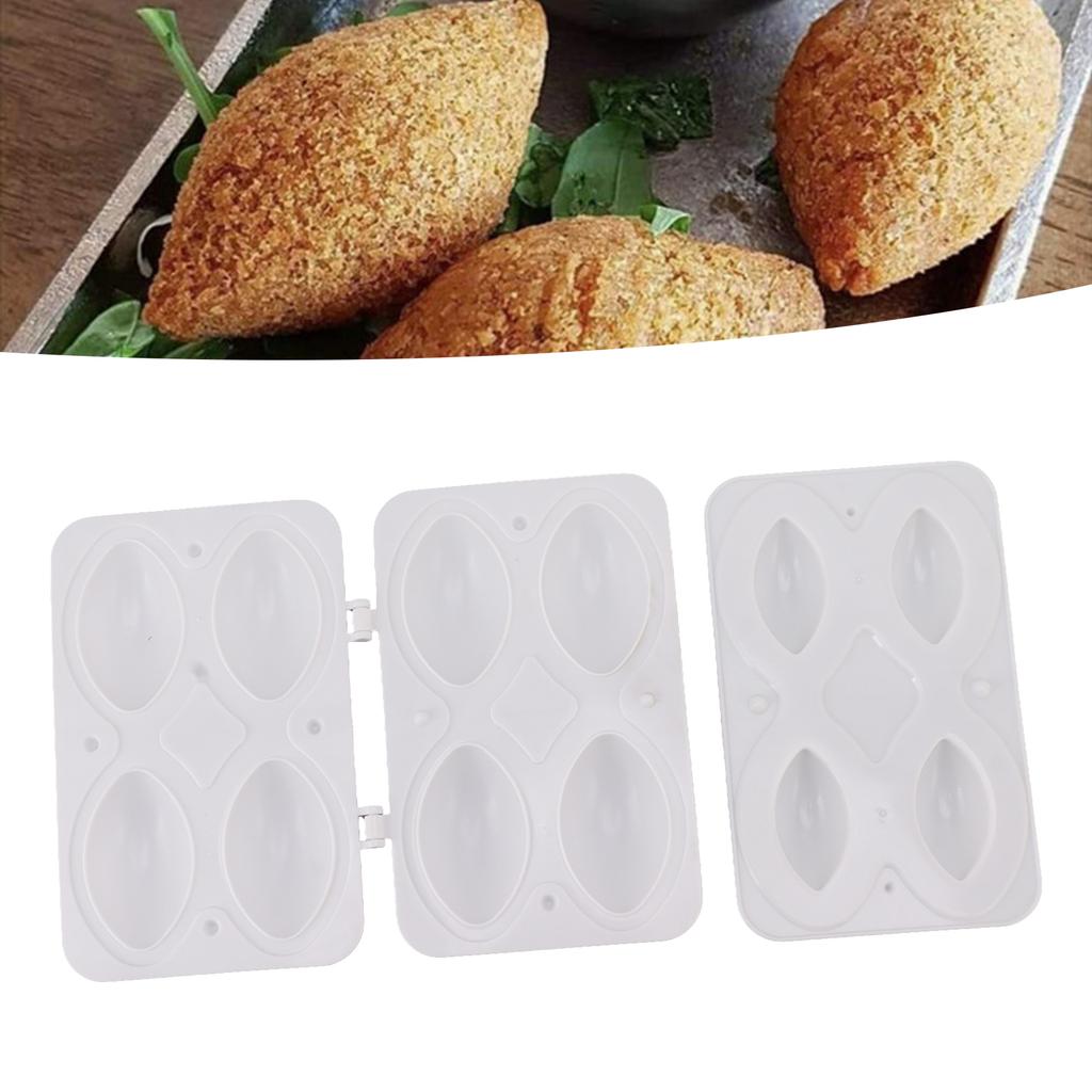 Köttbulleform ABS Köttfärslimpa Maker Pressverktyg Diskmaskinssäker Köttbullemaskin för köket