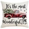 New Christmas Pillowcase Living Room Sofa Bedroom Cushion Pillow Model Room Home Holiday Decoration