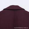 Womens Oversized Long Wool Blend Coat Streetwear Style Loose Fit Winter Outerwear