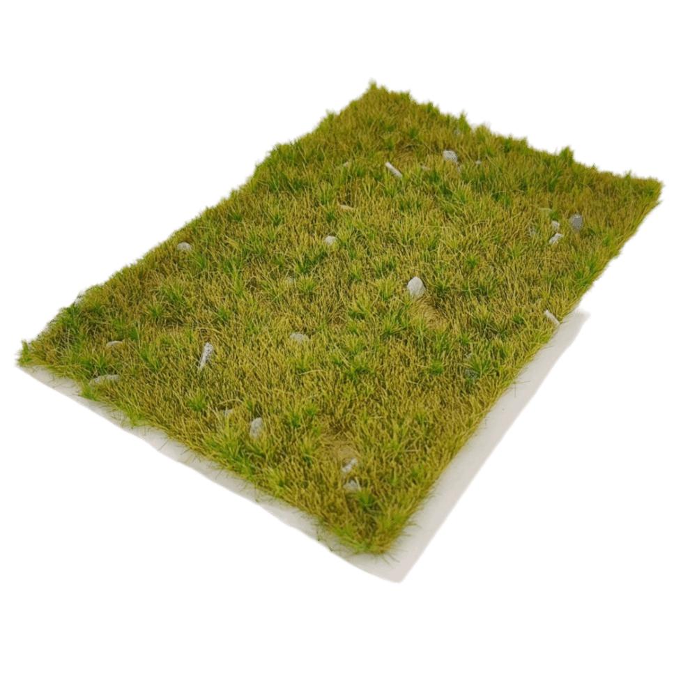 Mini Scale Model Accessory Miniature Grass Tuft Scenery Material Model Making Autumn Green