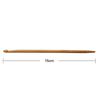 7 Pieces Knitter's Wooden Extra Long Crochet Hooks Set Knitting Needlecrafts Tool for Crocheting Sewing Weaving 4mm-7mm